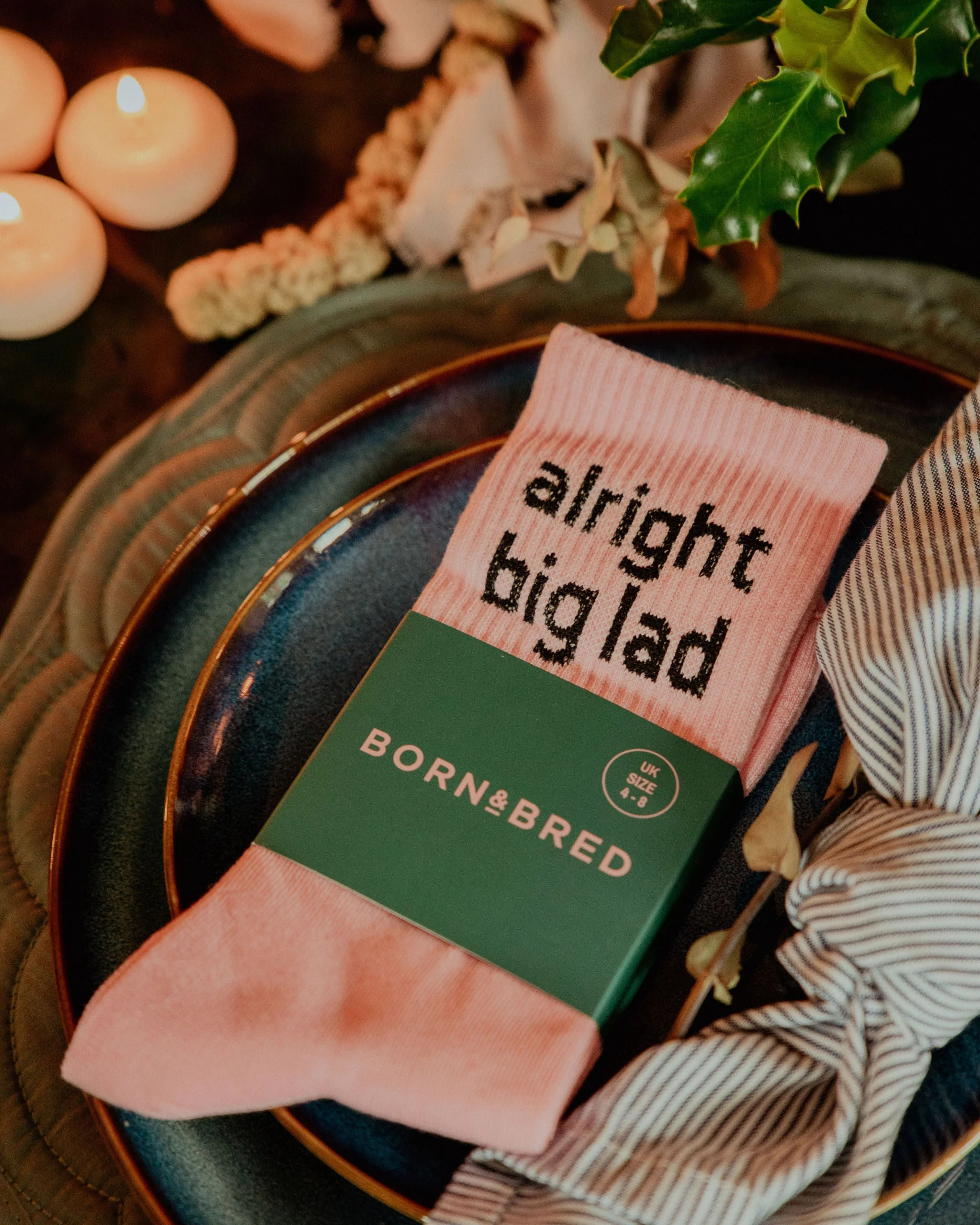 Alright Big Lad Socks | Born & Bred - Image 3