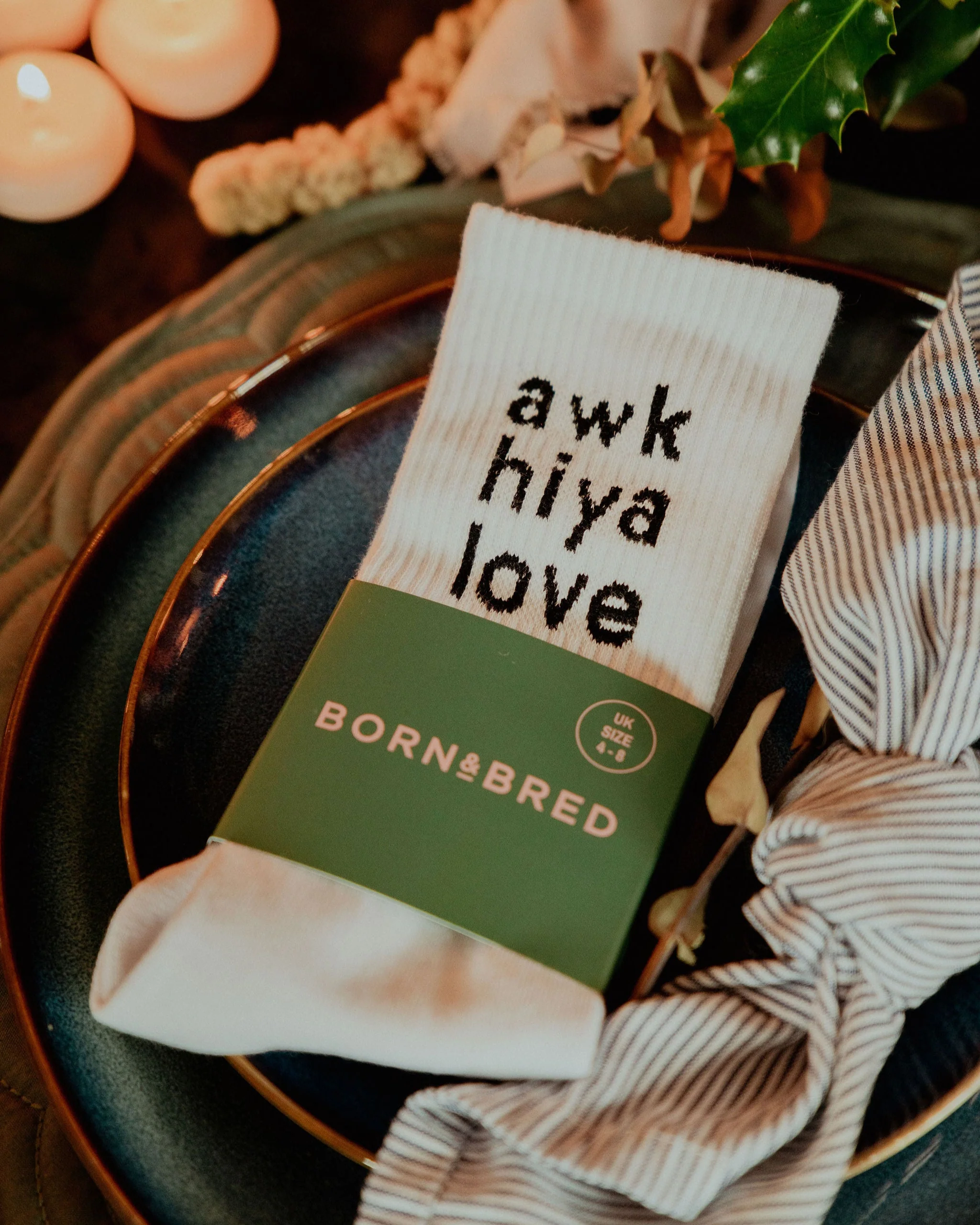 Awk Hiya Love Socks | Born & Bred - Image 12