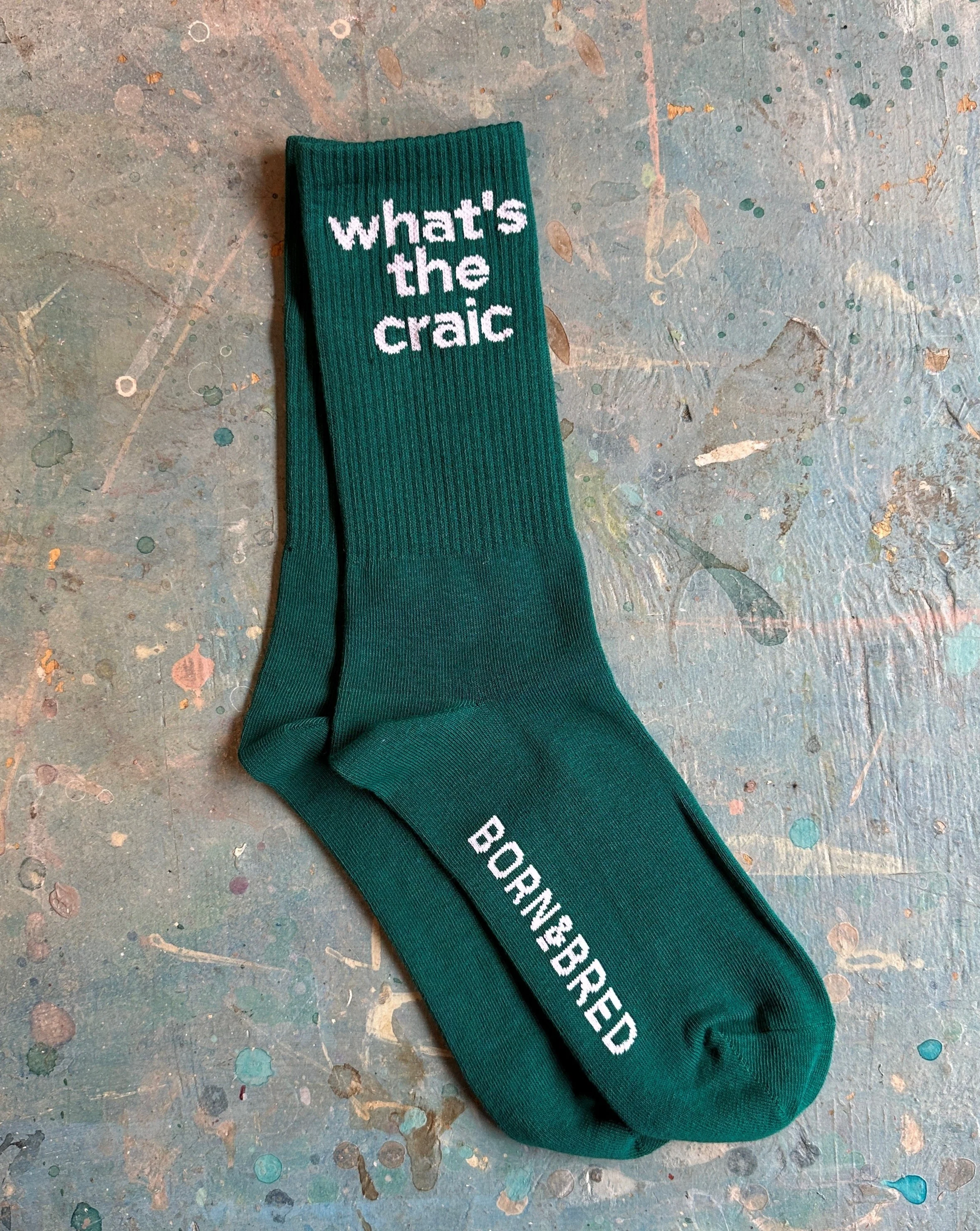 What's The Craic Socks | Born & Bred - Image 7